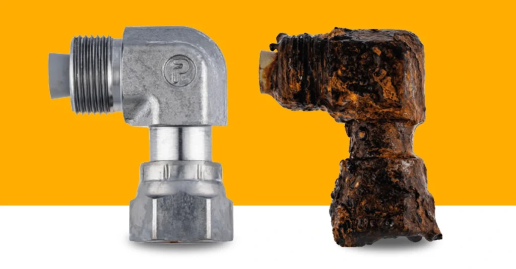 Corrosão em sistemas hidráulicos