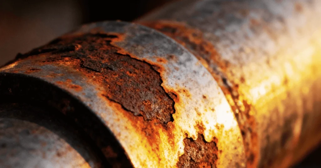 Corrosão em sistemas hidráulicos industriais