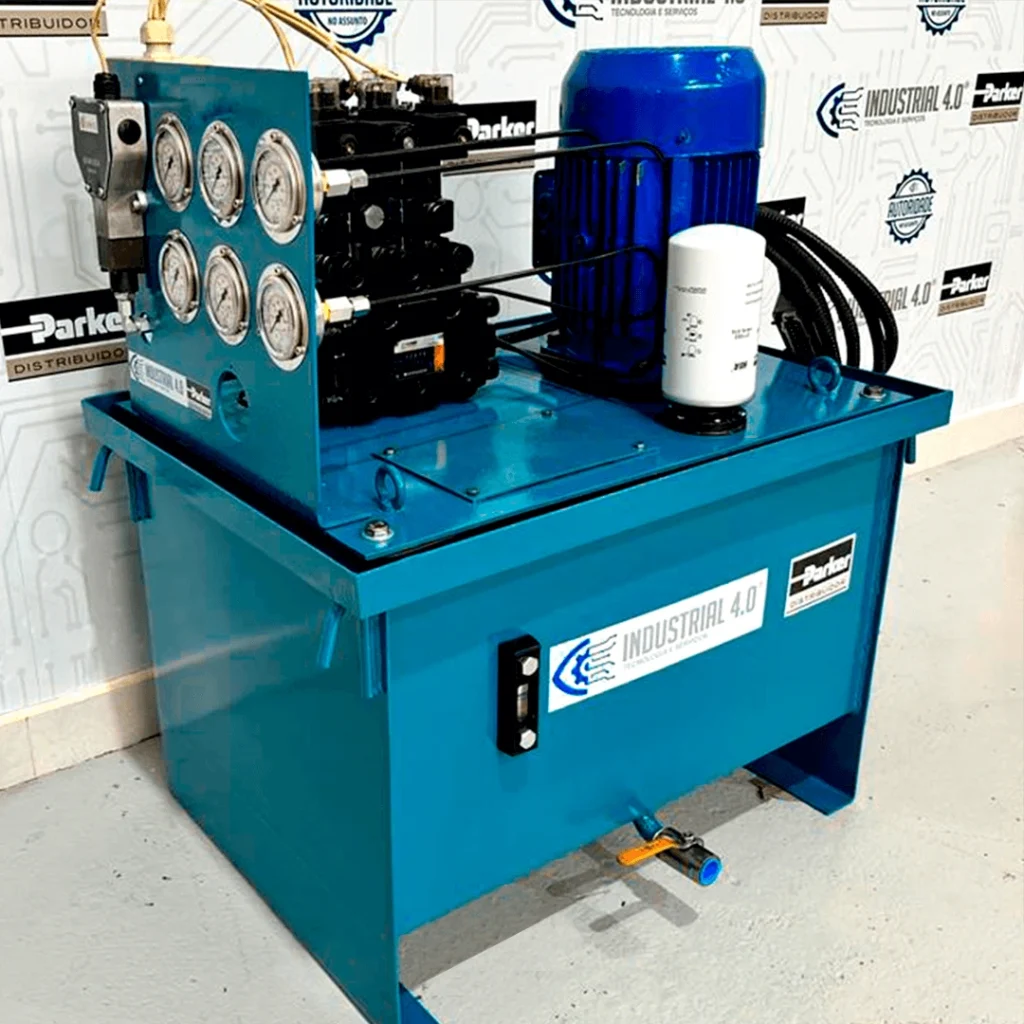 Unidade hidráulica Industrial 4-0