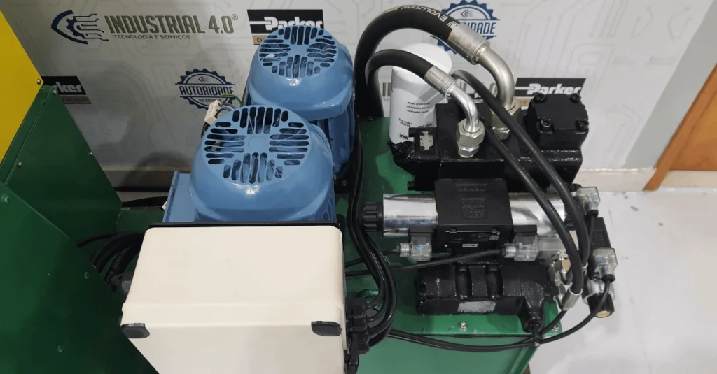 Unidade hidráulica para prensa