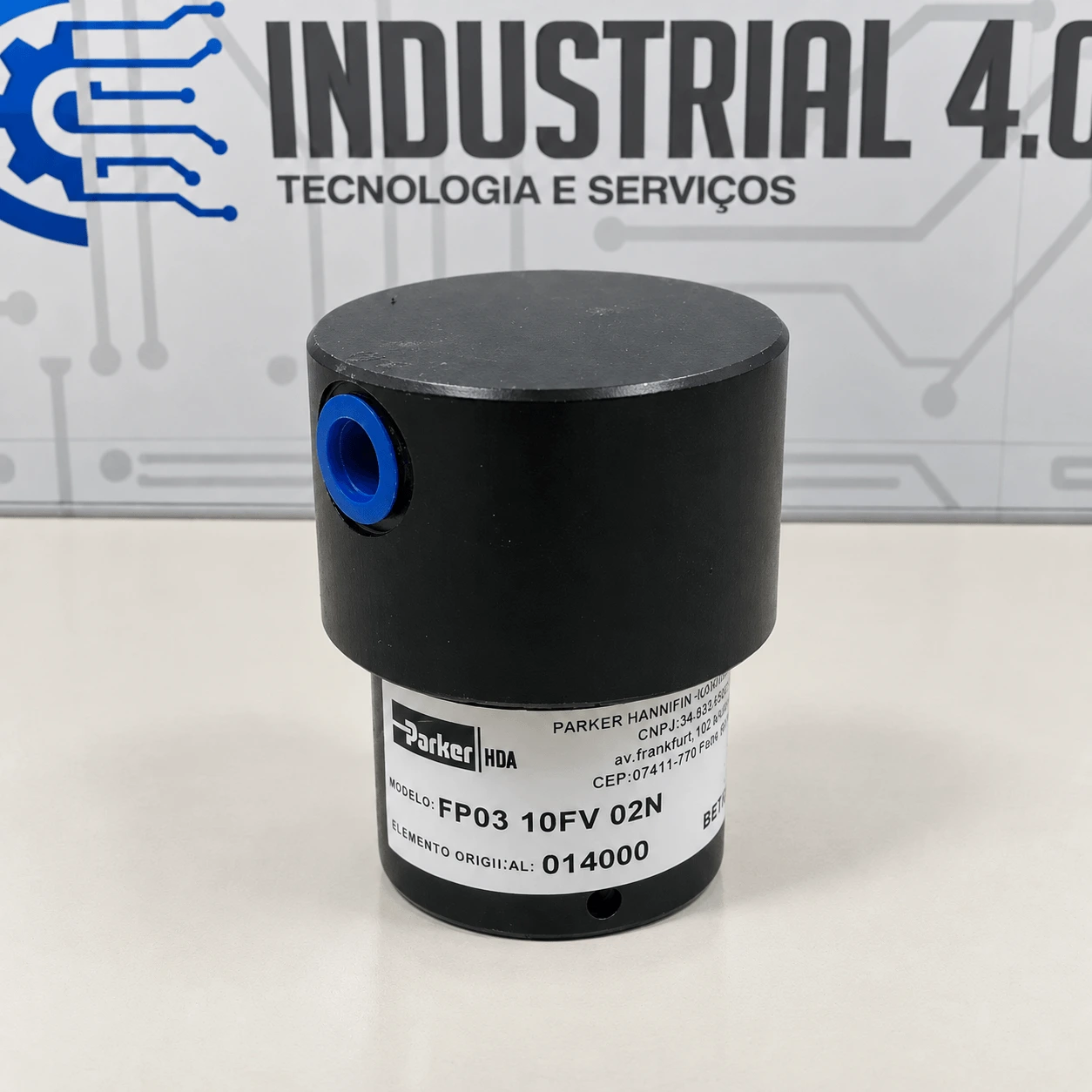 FP03 filtro de pressão Parker para sistemas hidráulicos